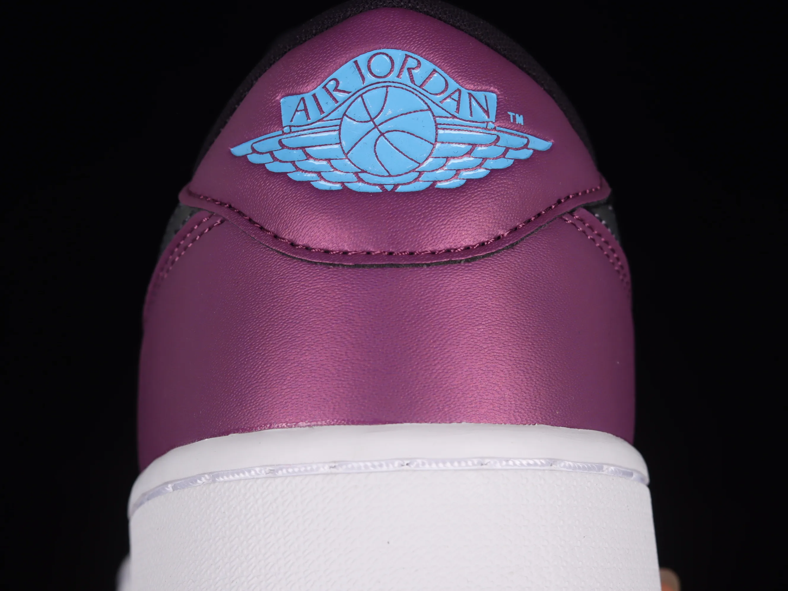 All categories Air Jordan Jordan series basketball shoes Air Jordan 1 Low G version pure original Air Jordan 1 Low Golf "Purple Smoke" AJ1 Joe 1 new golf version smoke white purple DZ9787-155